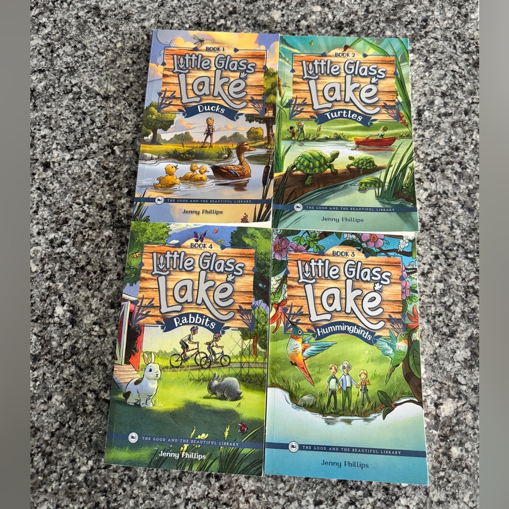 Little glass lake The Good and the Beautiful book series Jenny Phillips
